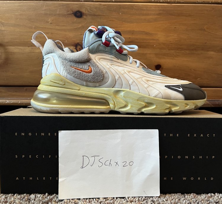 Travis Scott Nike Air Max 270 React Eng Cactus Trails