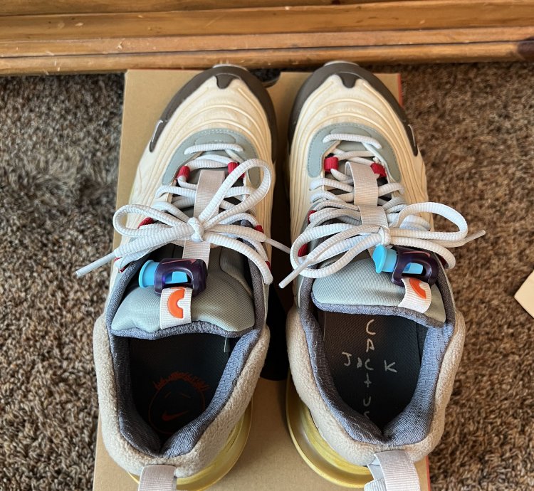 Travis Scott Nike Air Max 270 React Eng Cactus Trails