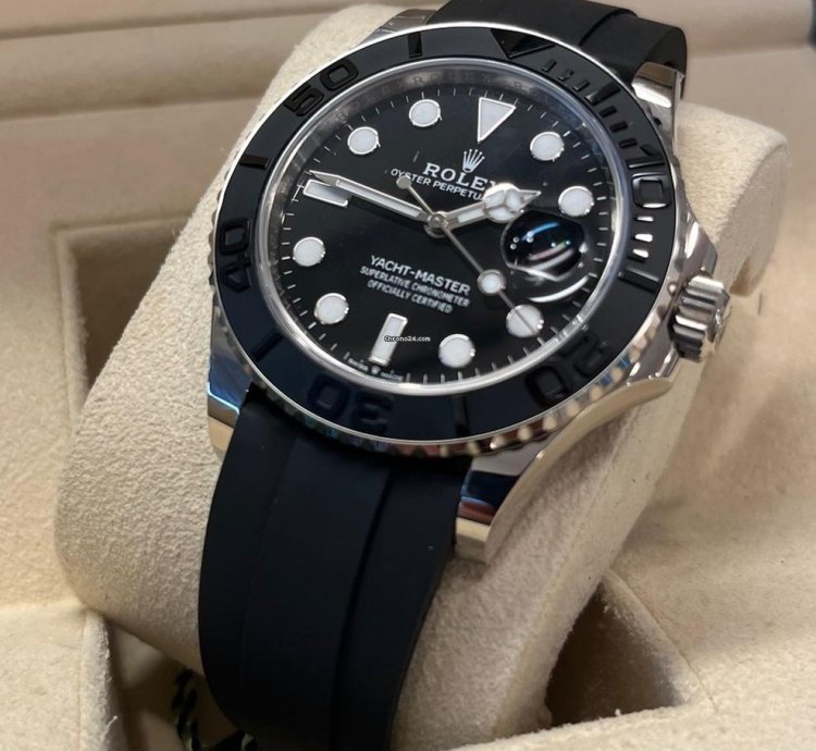 Rolex Yacht-master 42 42mm New 2025 White Gold Oysterflex 226659