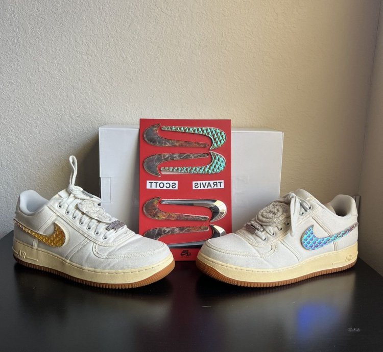 Travis Scott Nike Cactus Jack Air Force 1 Sail Astroworld