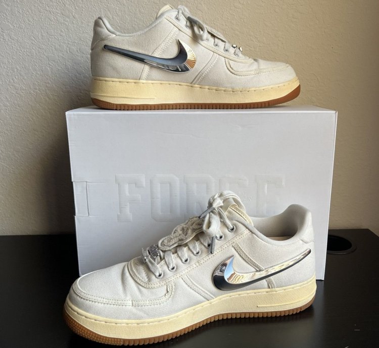 Travis Scott Nike Cactus Jack Air Force 1 Sail Astroworld