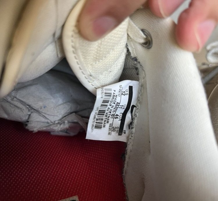 Travis Scott Nike Cactus Jack Air Force 1 Sail Astroworld