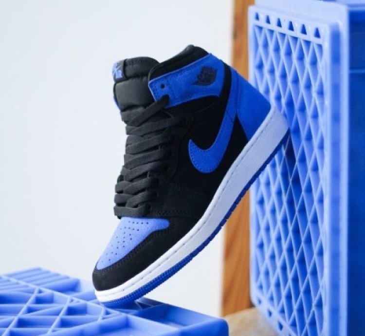 Nike Air Jordan 1 High Royal Reimagined Semi Ua Basketball Sneakers