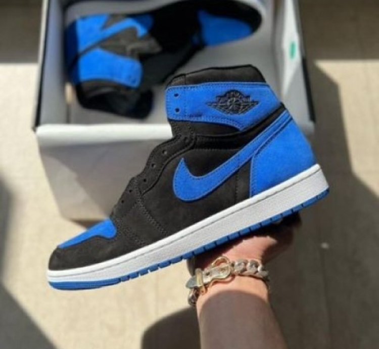 Nike Air Jordan 1 High Royal Reimagined Semi Ua Basketball Sneakers