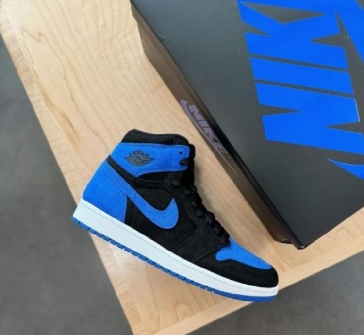 Nike Air Jordan 1 High Royal Reimagined Semi Ua Basketball Sneakers