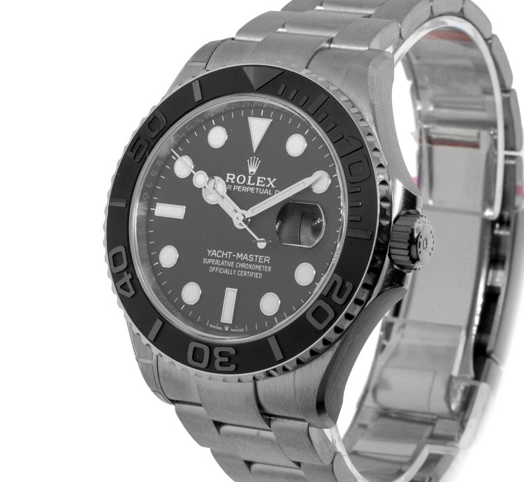 Rolex Yacht-master 42 42mm Titanium Black Dial Black Ceramic Bezel 226627