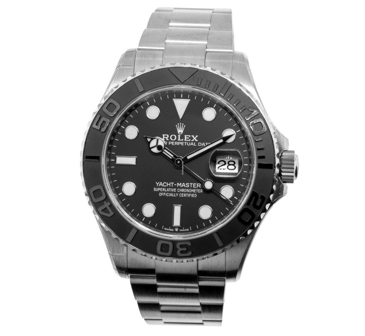 Rolex Yacht-master 42 42mm Titanium Black Dial Black Ceramic Bezel 226627