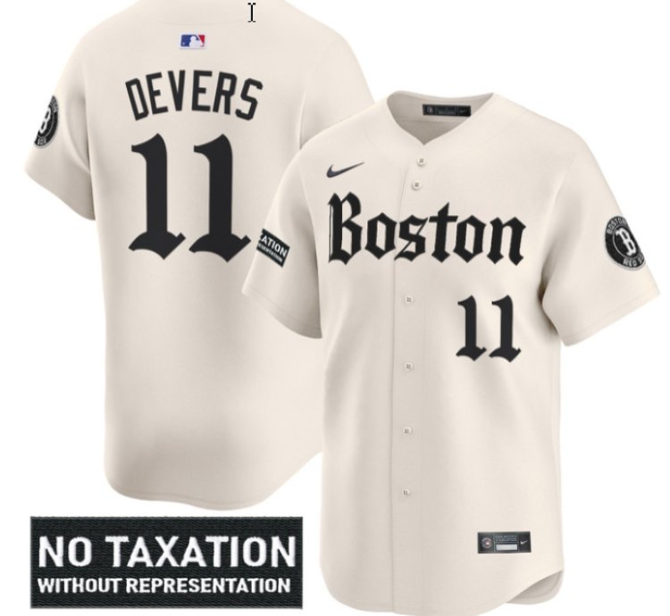 Rafael Devers Jersey 11 Boston Red Sox Retro Newspaper Edition Vapor Premier Limited Stitched