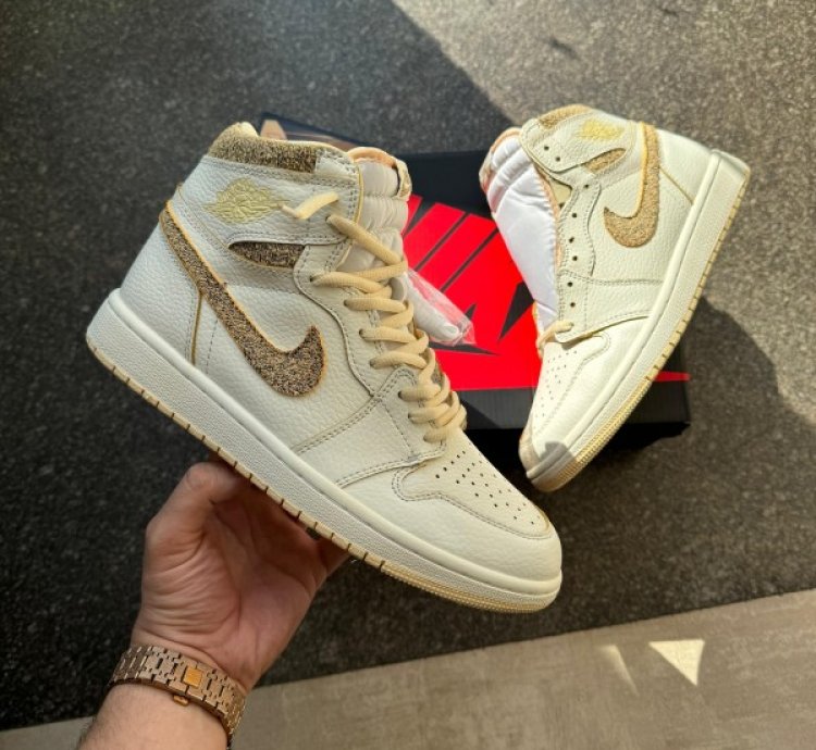 Nike Air Jordan 1 High Vibrations Of Naija Basketball Sneakers Semi Ua