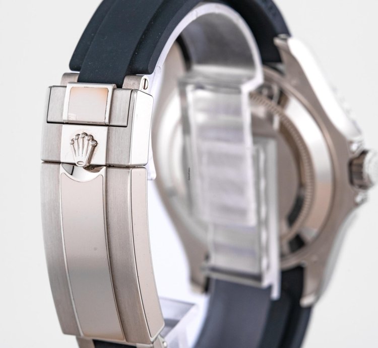 Rolex Yacht-master 42 42mm White Gold Baguette Diamonds
