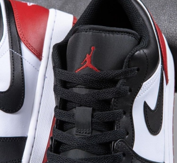 Nike Air Jordan 1 Low Bred Toe 20 2024 Basketball Sneakers