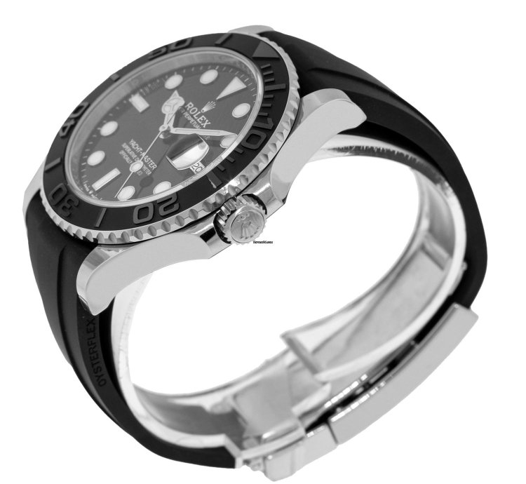 Rolex Yacht-master 42 42mm White Gold Black Dial Black Ceramic Bezel 226659