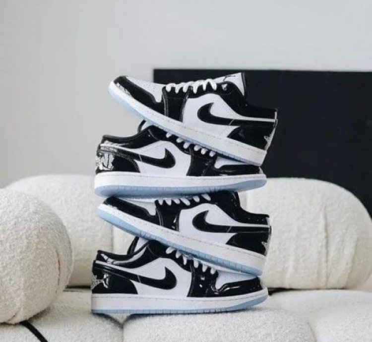 Nike Air Jordan 1 Low Concord Sneakers Semi Ua