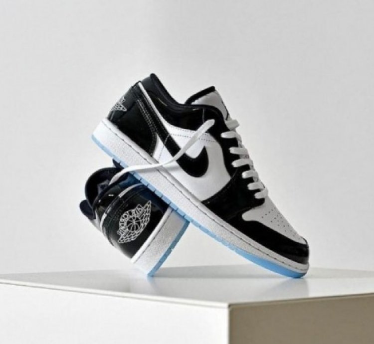 Nike Air Jordan 1 Low Concord Sneakers Semi Ua