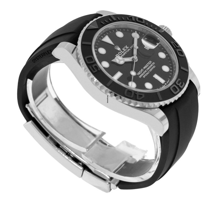 Rolex Yacht-master 42 42mm White Gold Black Dial Black Ceramic Bezel 226659