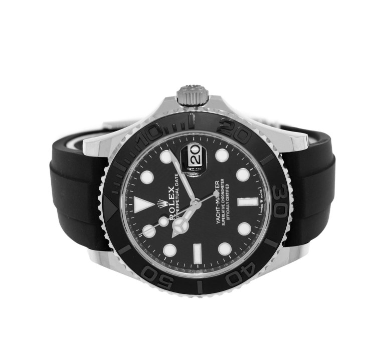 Rolex Yacht-master 42 42mm White Gold Black Dial Black Ceramic Bezel 226659