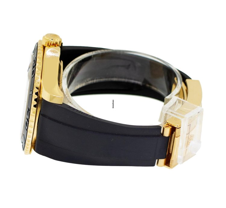 Rolex Yacht-master 42 42mm Yellow Gold Black Dial Black Bezel 226658