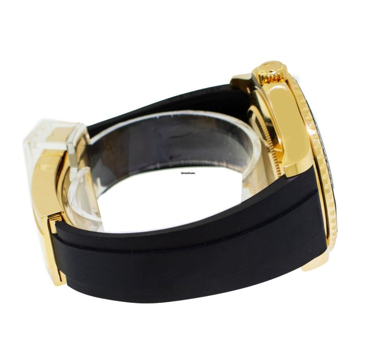 Rolex Yacht-master 42 42mm Yellow Gold Black Dial Black Bezel 226658