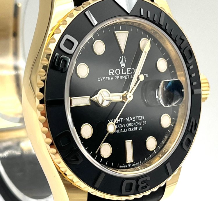 Rolex Yacht-master 42 42mm Yellow Gold Oysterflex 226658 Unworn 2024