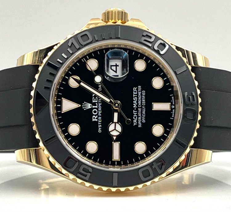 Rolex Yacht-master 42 42mm Yellow Gold Oysterflex 226658 Unworn 2024