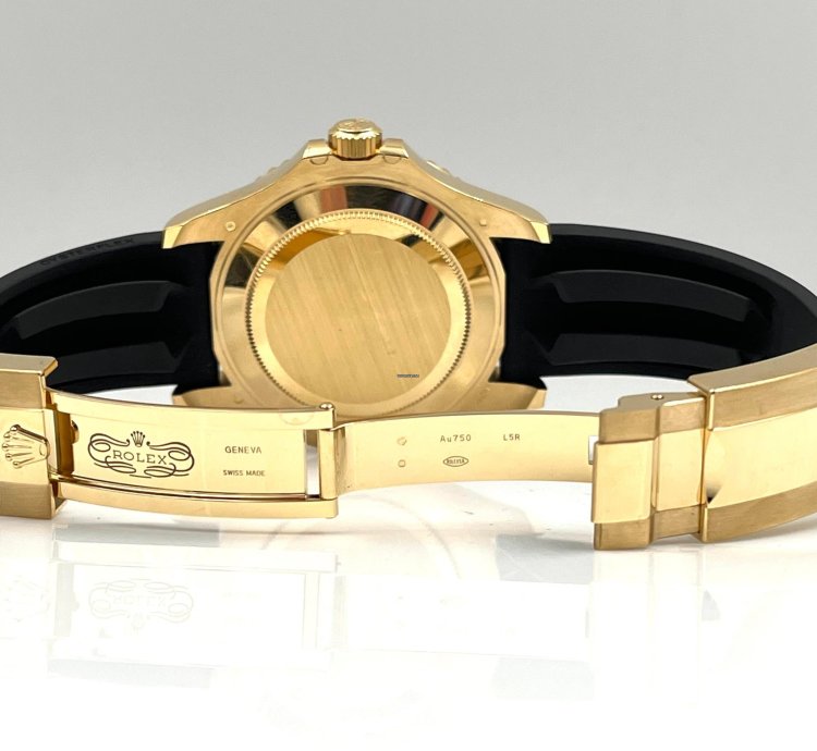 Rolex Yacht-master 42 42mm Yellow Gold Oysterflex 226658 Unworn 2024