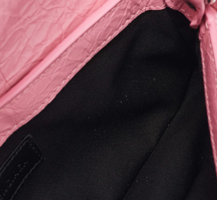Balenciaga Pink Leather Le Cagole Sling Bag