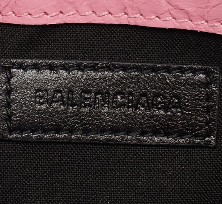 Balenciaga Pink Leather Le Cagole Sling Bag