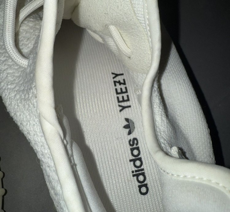 Triple White Yeezy 350 V2 Size 12
