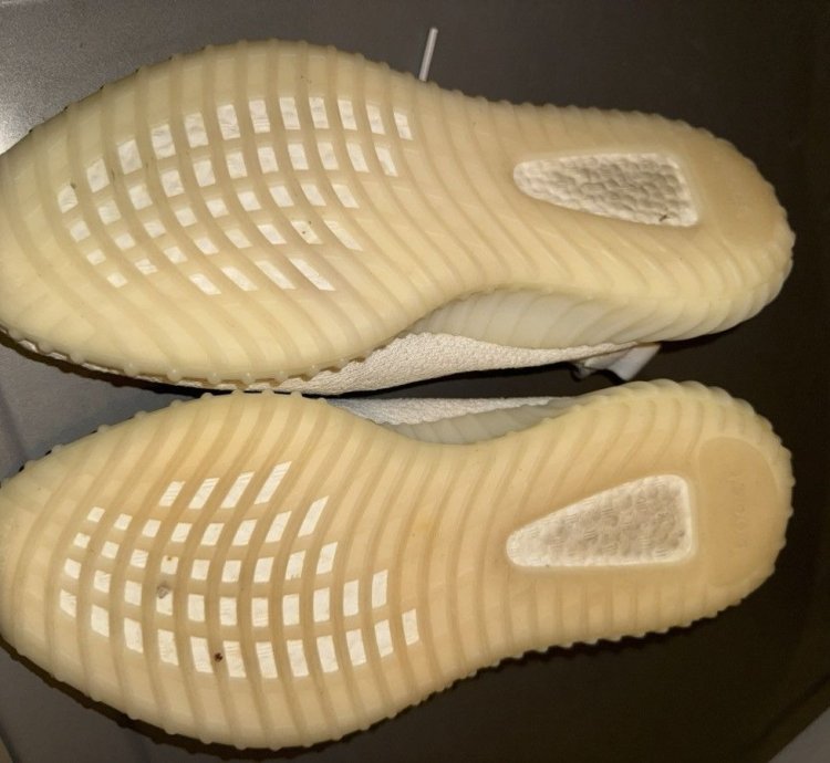 Triple White Yeezy 350 V2 Size 12