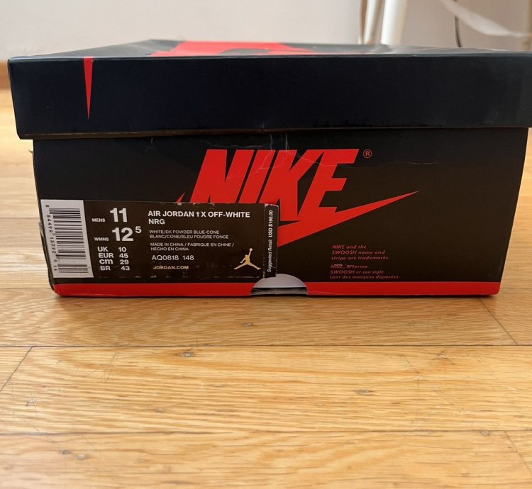 Off White Air Jordan 1 Retro High Og Unc