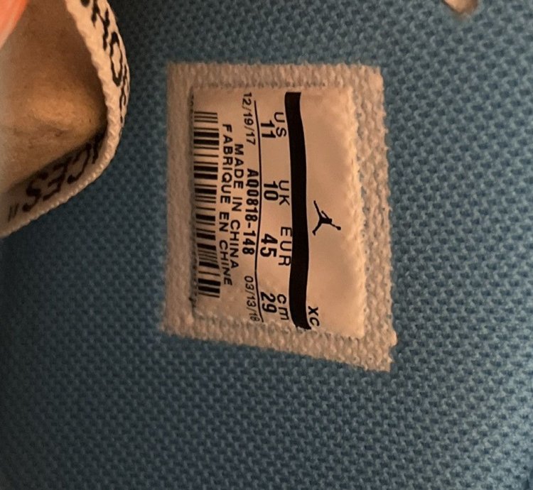 Off White Air Jordan 1 Retro High Og Unc