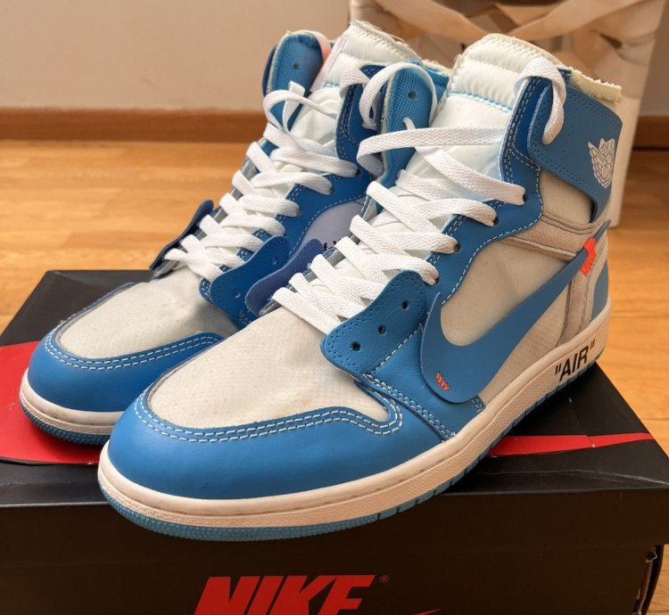 Off White Air Jordan 1 Retro High Og Unc