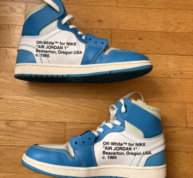 Off White Air Jordan 1 Retro High Og Unc