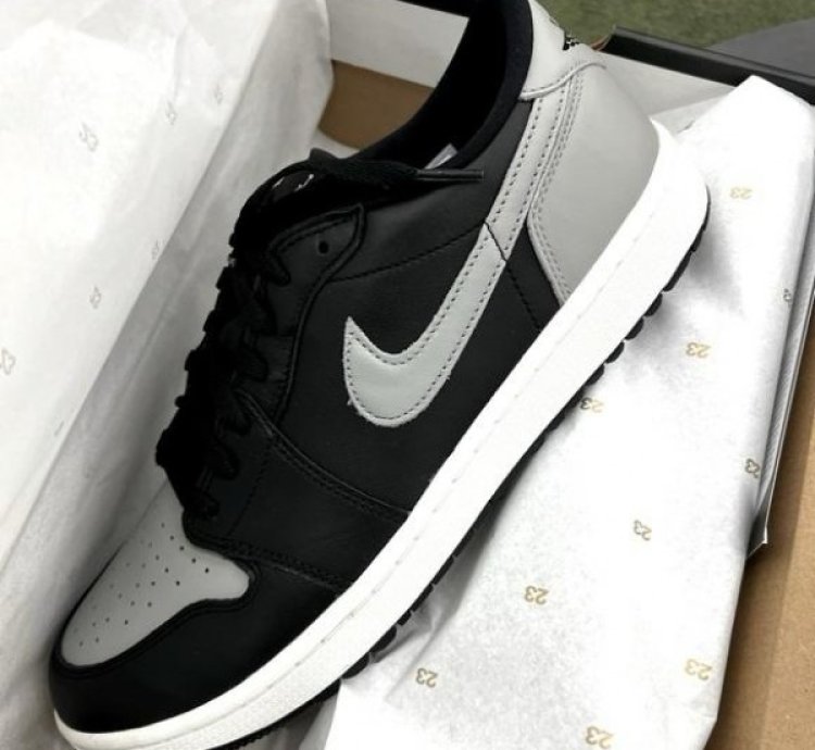 Nike Air Jordan 1 Low Shadow Black Grey Basketball Sneakers