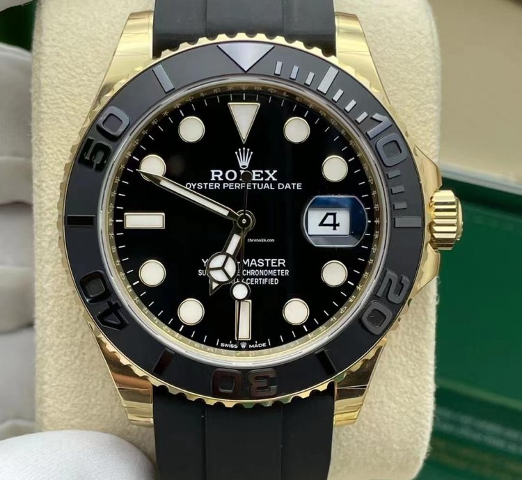 Rolex Yacht-master 42 Black Dial 18k Ref 226658 Unworn Complete 2022