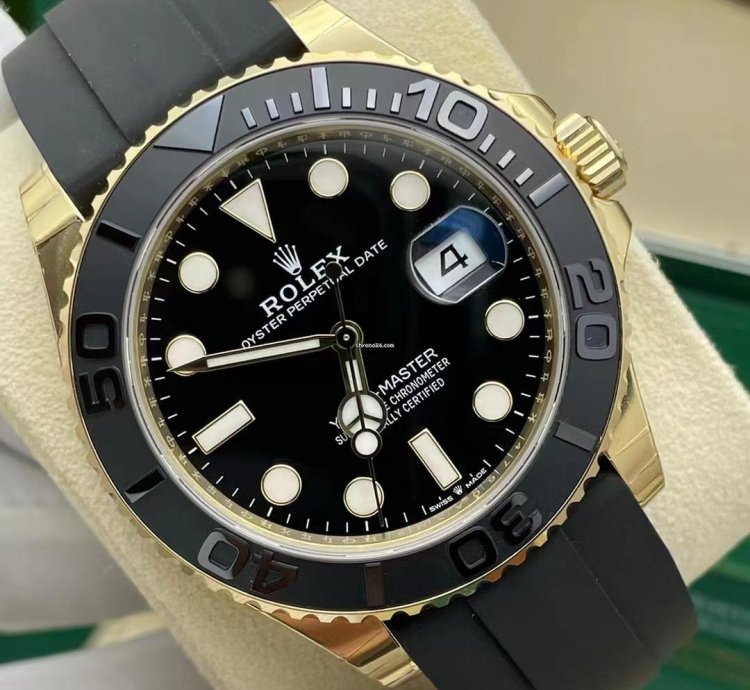 Rolex Yacht-master 42 Black Dial 18k Ref 226658 Unworn Complete 2022