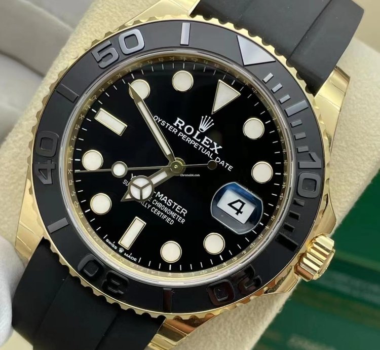 Rolex Yacht-master 42 Black Dial 18k Ref 226658 Unworn Complete 2022