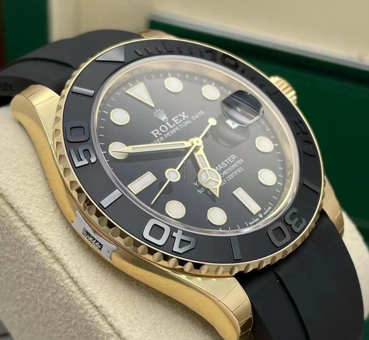 Rolex Yacht-master 42 Black Dial 18k Ref 226658 Unworn Complete 2022