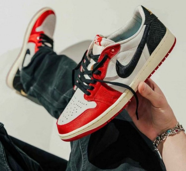 Nike Air Jordan 1 Low Trophy Room Basketball Sneakers Semi Ua