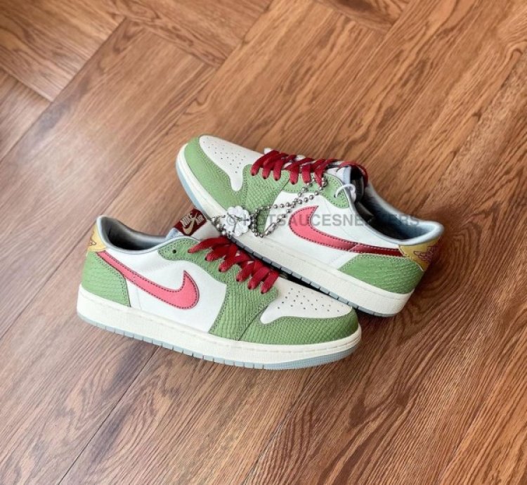 Nike Air Jordan 1 Low Year Of The Dragon Basketball Sneakers