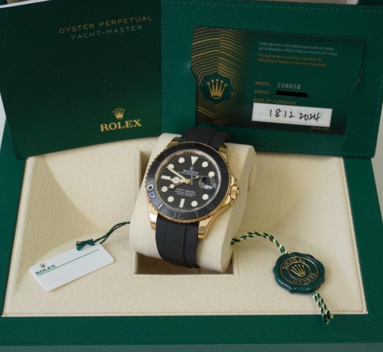 Rolex Yacht-master 42 Complete Set With Box Papers Manueals