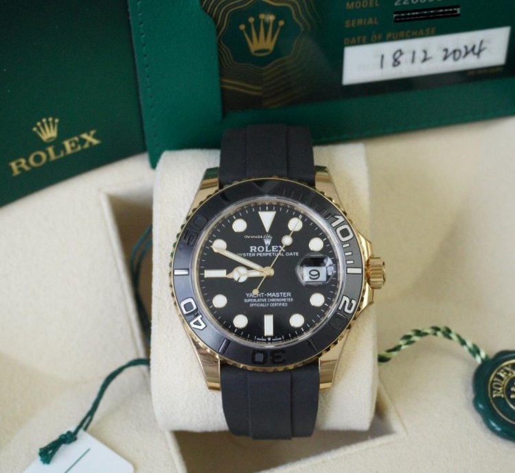 Rolex Yacht-master 42 Complete Set With Box Papers Manueals