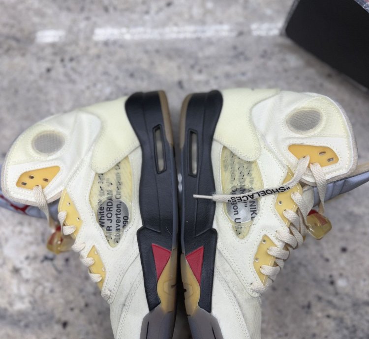 Off White Jordan 5 Sails