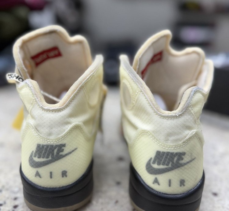 Off White Jordan 5 Sails
