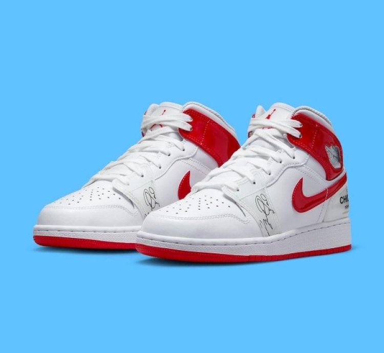 Nike Air Jordan 1 Mid Rookie Season Basketball Sneakers