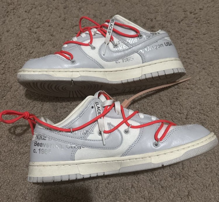 Off White Lot 6 Dunks