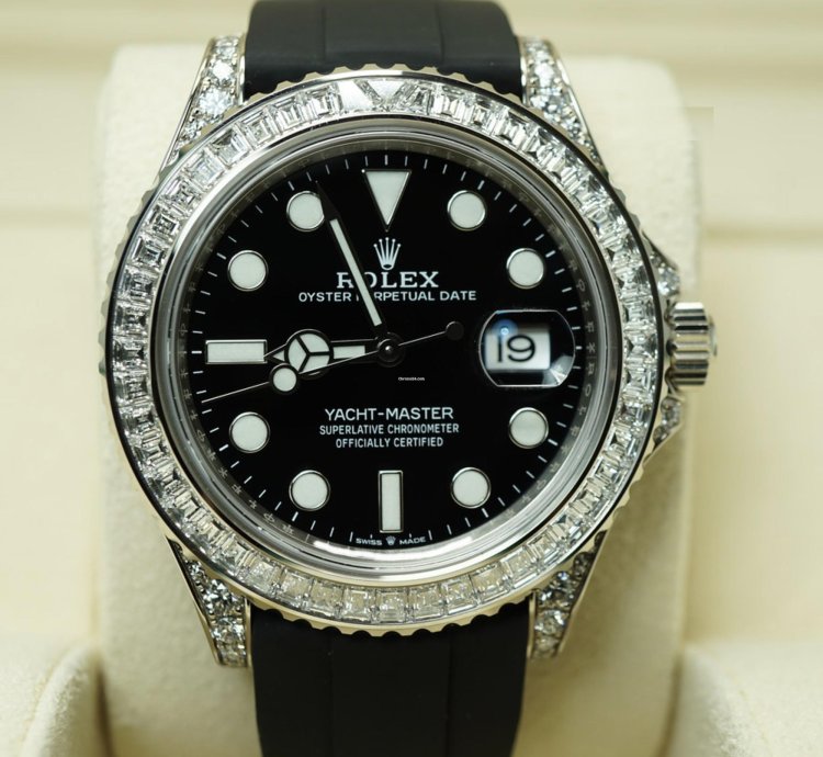 Rolex Yacht-master 42 Diamond 2024 Neu Full Set