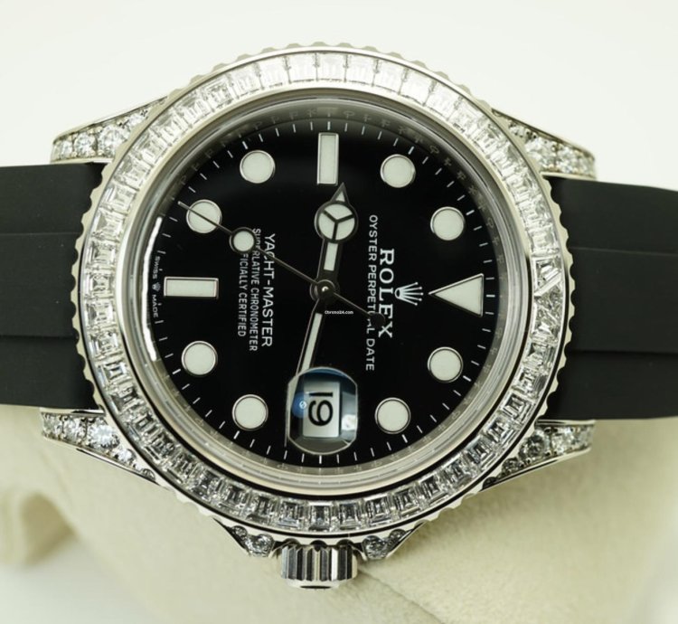 Rolex Yacht-master 42 Diamond 2024 Neu Full Set