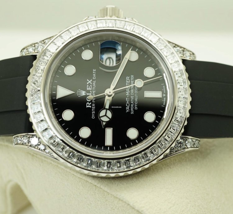 Rolex Yacht-master 42 Diamond 2024 Neu Full Set