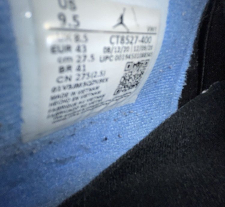 Unc Blue Air Jordan 4